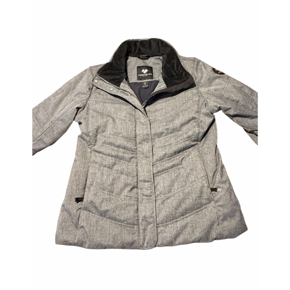 Obermeyer Tuscany II Insulated Jacket Size 10 Petite Color Charcoal